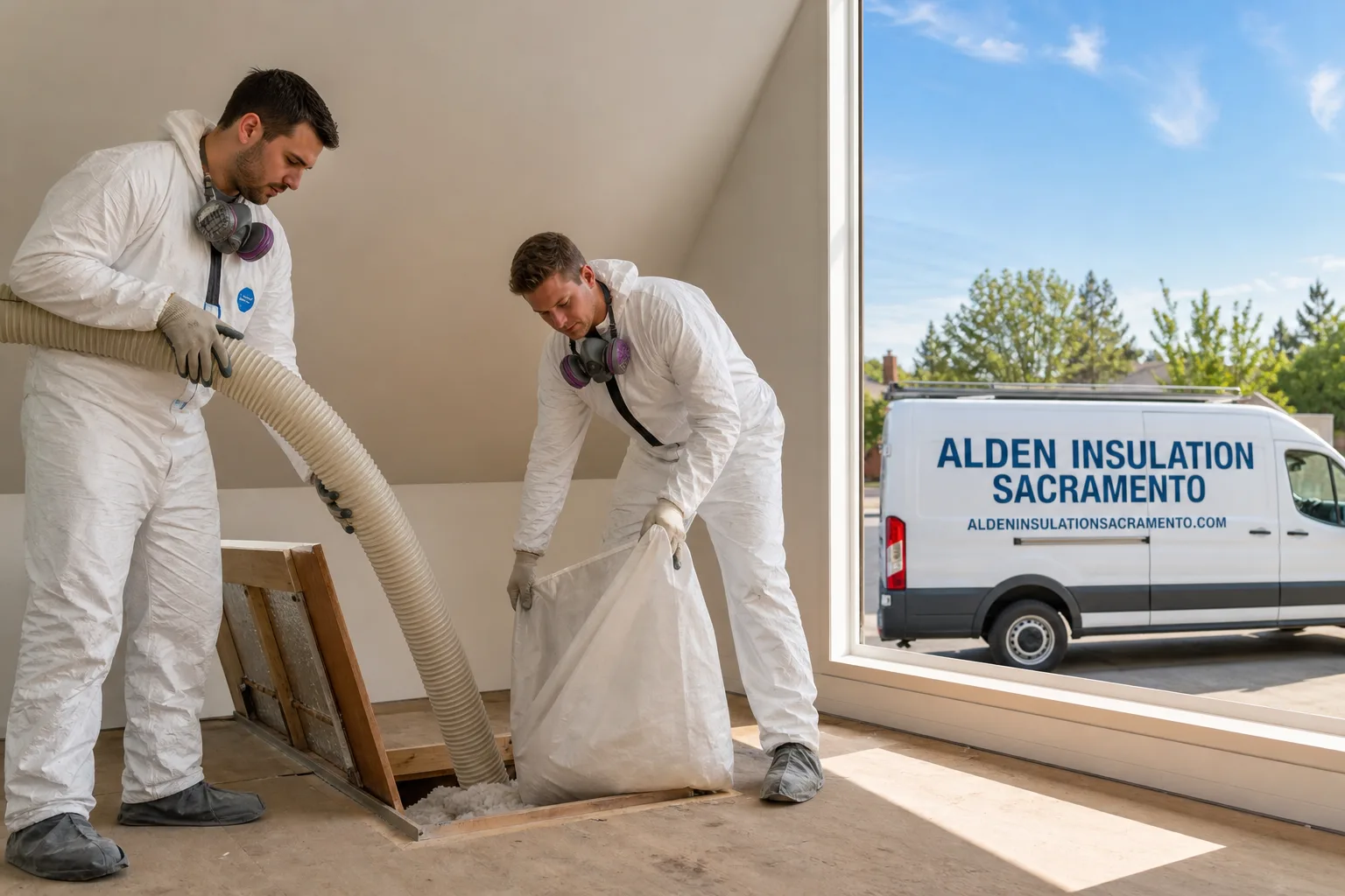 Alden Insulation Sacramento insulation team